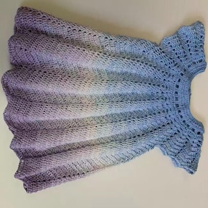 Gradient Cotton Acrylic Yarn Cake, Fingering Weight, Shawl & Crochet Yarn image 3