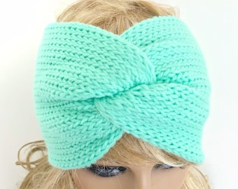 Adult Ear Warmer Knit Headband