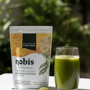 オラプロ ノビスパウダー | 消化、腸の健康、抗酸化作用をサポートする緑葉野菜
