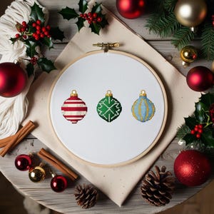 Weihnachts Kreuzstichmuster PDF - Weihnachtsdeko Geschenkidee - digitaler Download