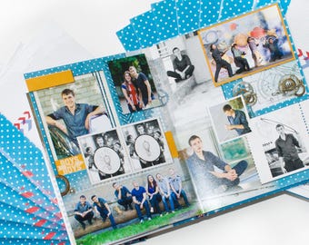 Custom Graduation Photo Book: Layflat Album, Class of 2026 Keepsake