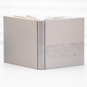 Full Page Printed Panoramic Premium Wedding Photo Album with Personalized Cover. Premium Fuji Crystal photo paper