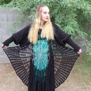 Stevie Nicks, Raven Wings, Spiderweb, Mandala, Tunic Vest, Gauntlets, Crochet PATTERNS, Crochet Pattern Bundle, Renaissance Clothing, Coats