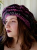 Large Stevie Style Crochet Beret Hat PATTERN, Crochet Tam, Berets, Custom Made Hats, Fleetwood Style, Large Berets, Berets and Tams 