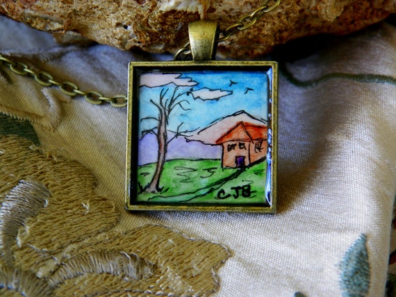 Micro shop art pendants