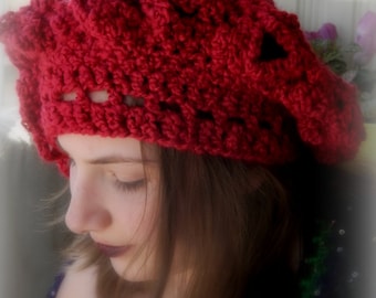 Renaissance Medieval Slouchy Hat Choose Your Color