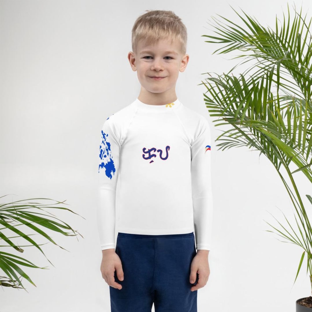 Kuya Baybayin Filipino Kids Rash Guard - Etsy