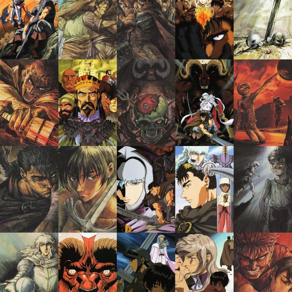20 Berserk Movie Size 27x40in High Quality Posters Digital