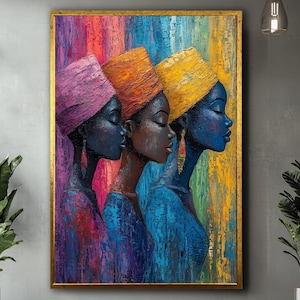 Afrikanische Frauen Kunstdruck