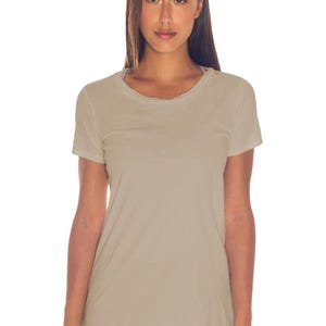 Organic Cotton Crew Neck  Tee
