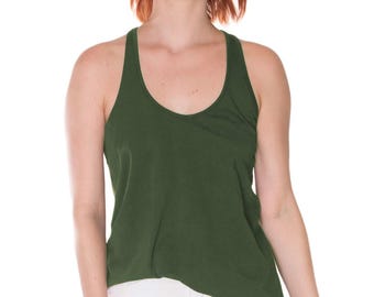 Classic Racerback Tank in Soft Cotton Blend