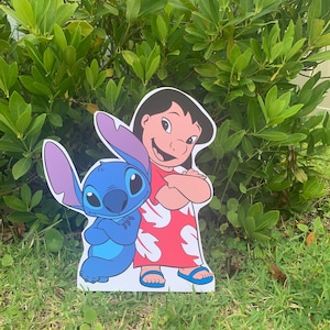 Lilo & Stitch Foam Board Cutout: Handmade Party Decoration