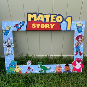 Toy Story Photo Booth Schaumstoffplatte Toy Story Photo Booth Party Dekoration, Photo Booth Toy Story event, Toy Story, woody