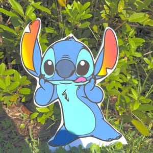 Stitch Foam Board Standee Lilo & Stitch Party Decor, Stitch party, Stitch birthday, Stitch cutout decoration, Stitch table deco
