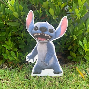 Lilo & Stitch Foam Board Cutout: Handmade Party Decoration Stitch live action