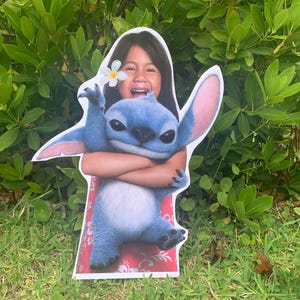 Lilo & Stitch Foam Board Cutout: Handmade Party Decoration live action