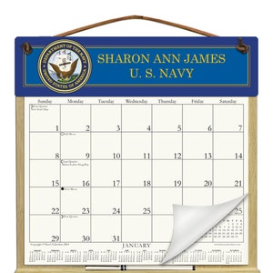 Usna Calendar 2023 2023 Calendar Personalized U S Army Calendar Filled With | Etsy