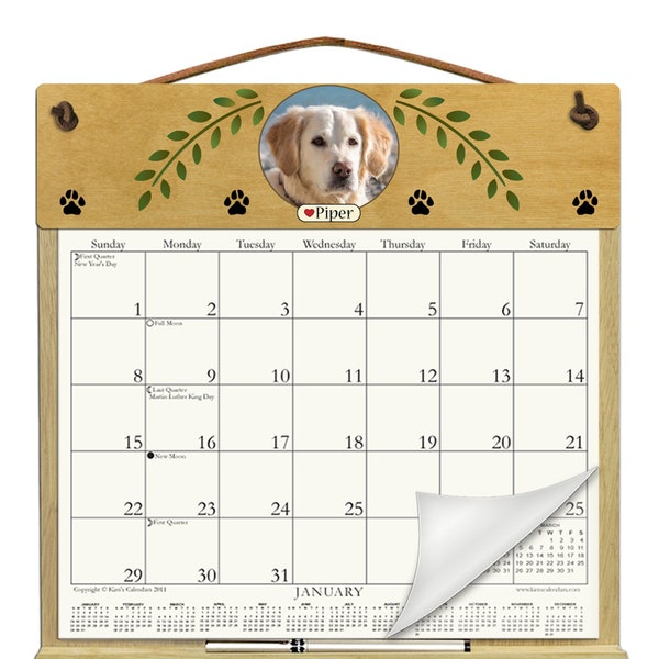 2025 Pet Calendar Etsy