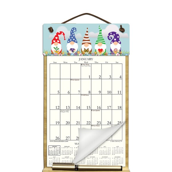 Gnome 2025 Calendar Etsy