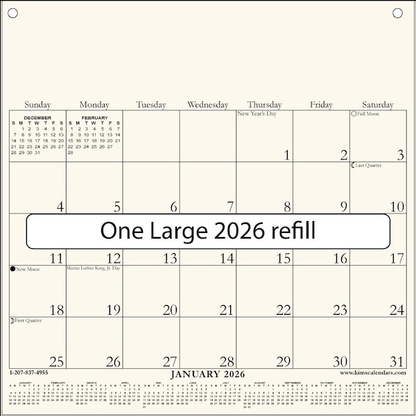 2026 Planners Refillable - Etsy
