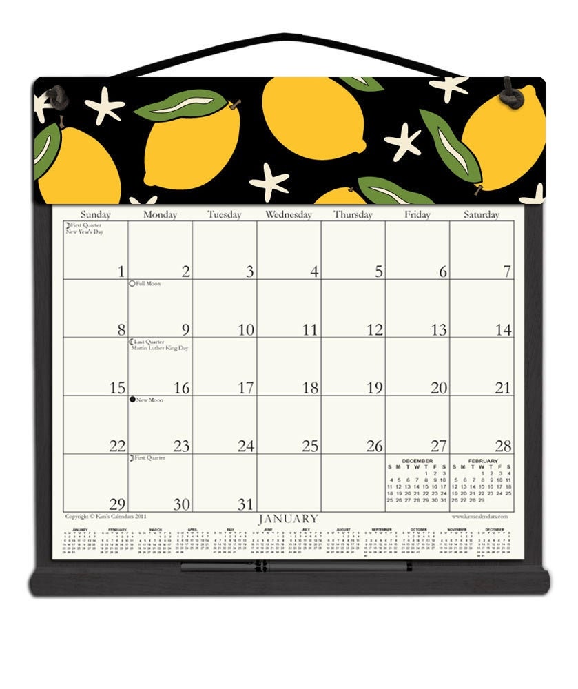 2023 Calendar Order 2023 Calendar Wooden Calendar Holder Filled With 2022 And Etsy India