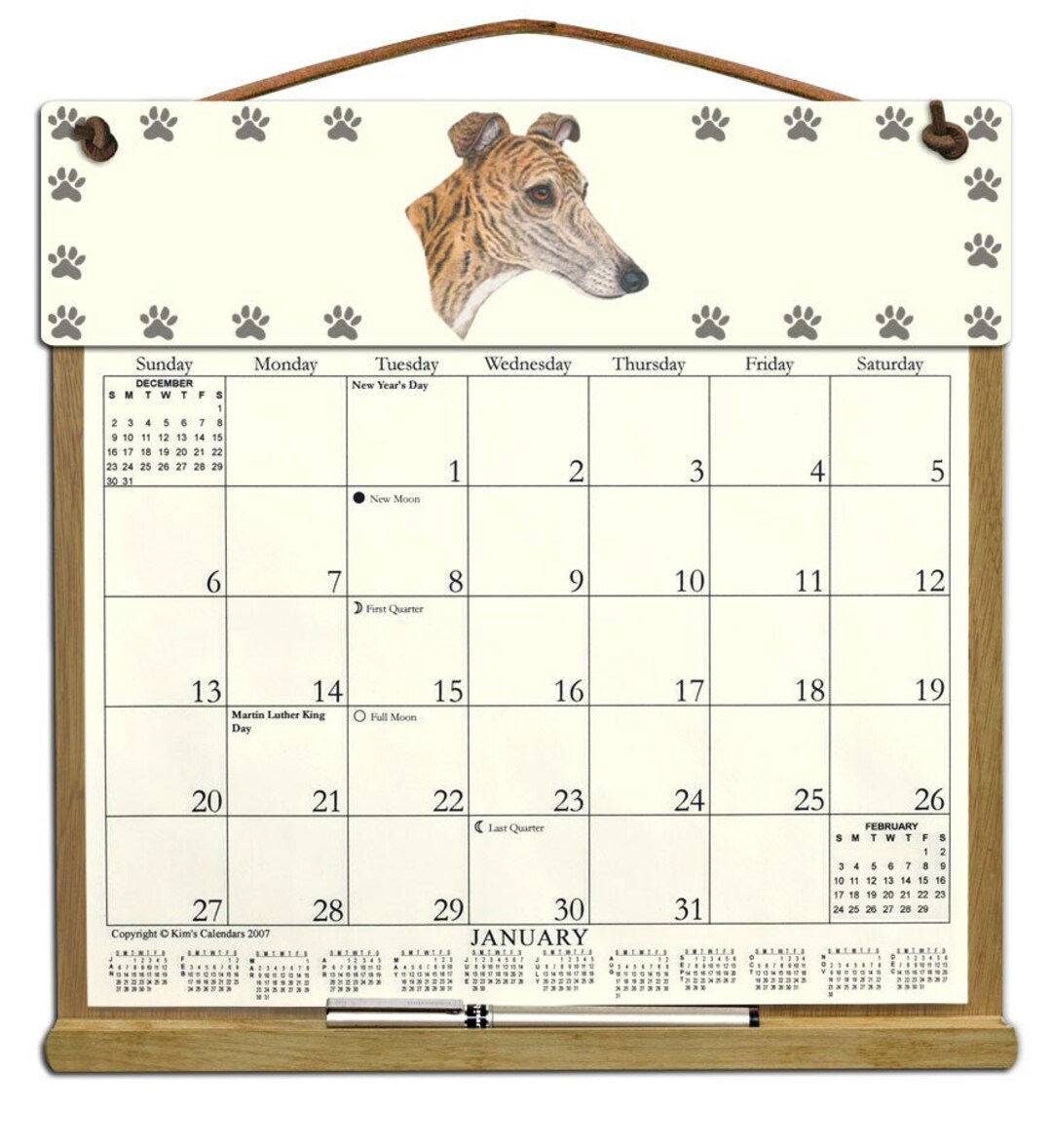 Great Greyhound Walk 2025 Calendar Emilia Kissiah