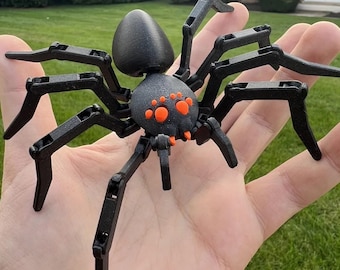 Creepy Articulated Spider