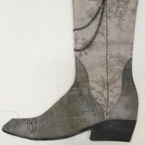 Muster: Cowboy Boot Weihnachtsstrumpf PDF Schnittmuster, Western Lady (2021)