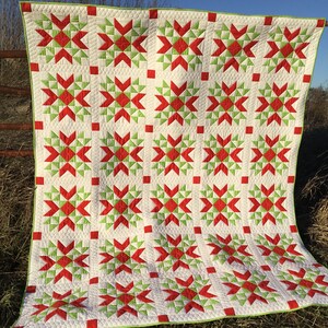 Wyoming Valley Winter Quilt Pattern, PDF version