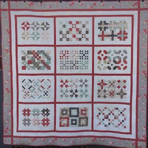 Sew Sweet Samplers Quilt Pattern Booklet, print version