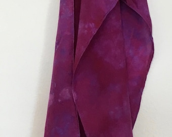 Hand-dyed 100% Silk Scarf