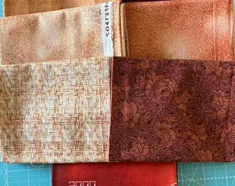 Fabric Destash: Orange bundle