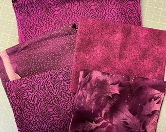 Fabric Destash: Purple bundle