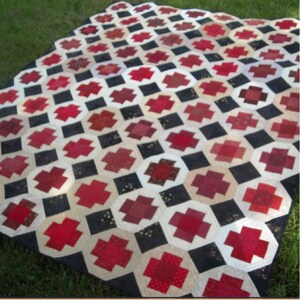 Greek Cross Patchwork Quilt Pattern image 2