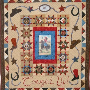 Cowgirl Up! Quilt Pattern, PDF version