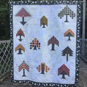 Brunswick Forest Tree Sampler PDF Quilt Pattern Booklet