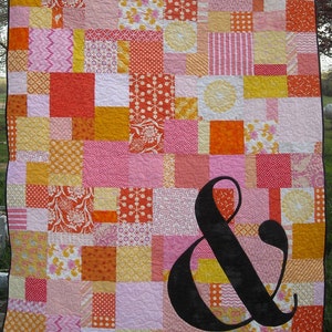 Kaufmännisches und-Zeichen werfen Quilt Pattern, PDF-version