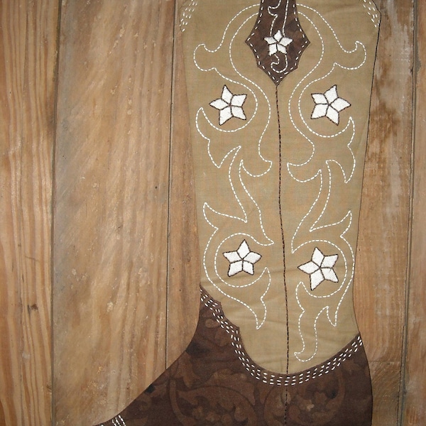 Cowboy Boot Pattern - Etsy