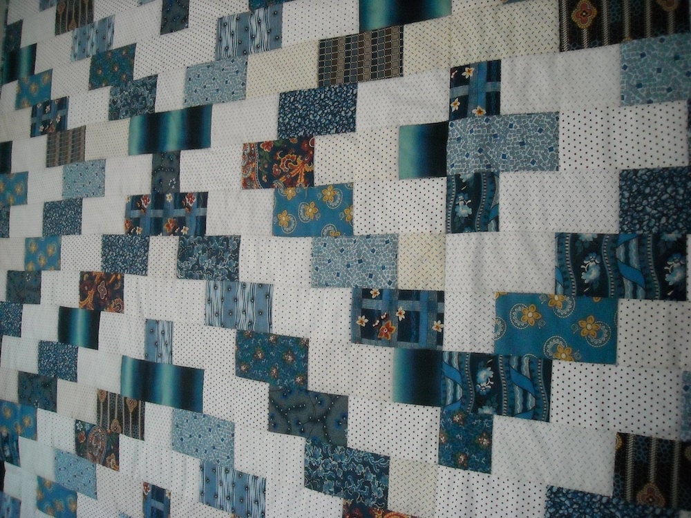 Charleston Pavement Patchwork Quilt PDF Pattern - Etsy