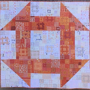 Mad Dash Patchwork Quilt Pattern, PDF version