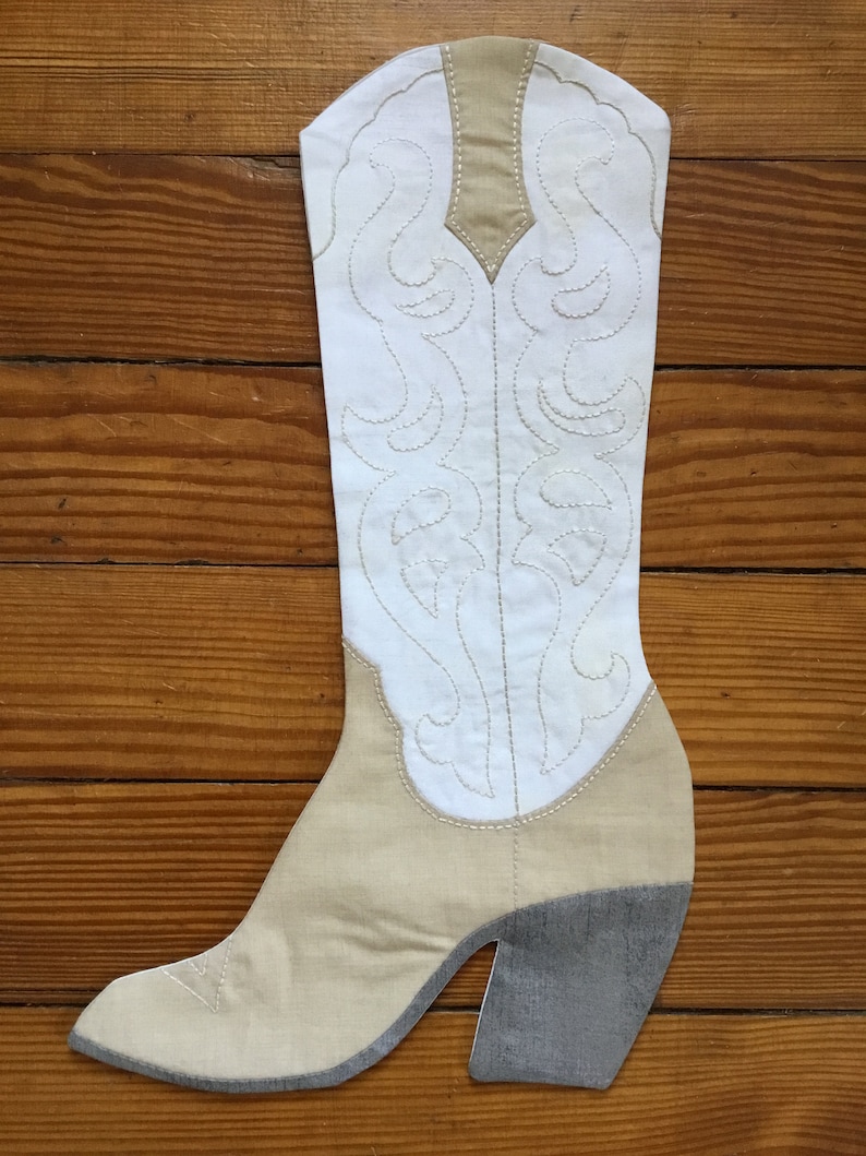 Cowboy Boot Christmas Stocking Pattern 2019 PDF Version Etsy Australia