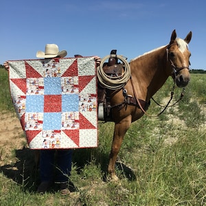 Daddy's Favorite Baby Quilt: A PDF quilt pattern image 1