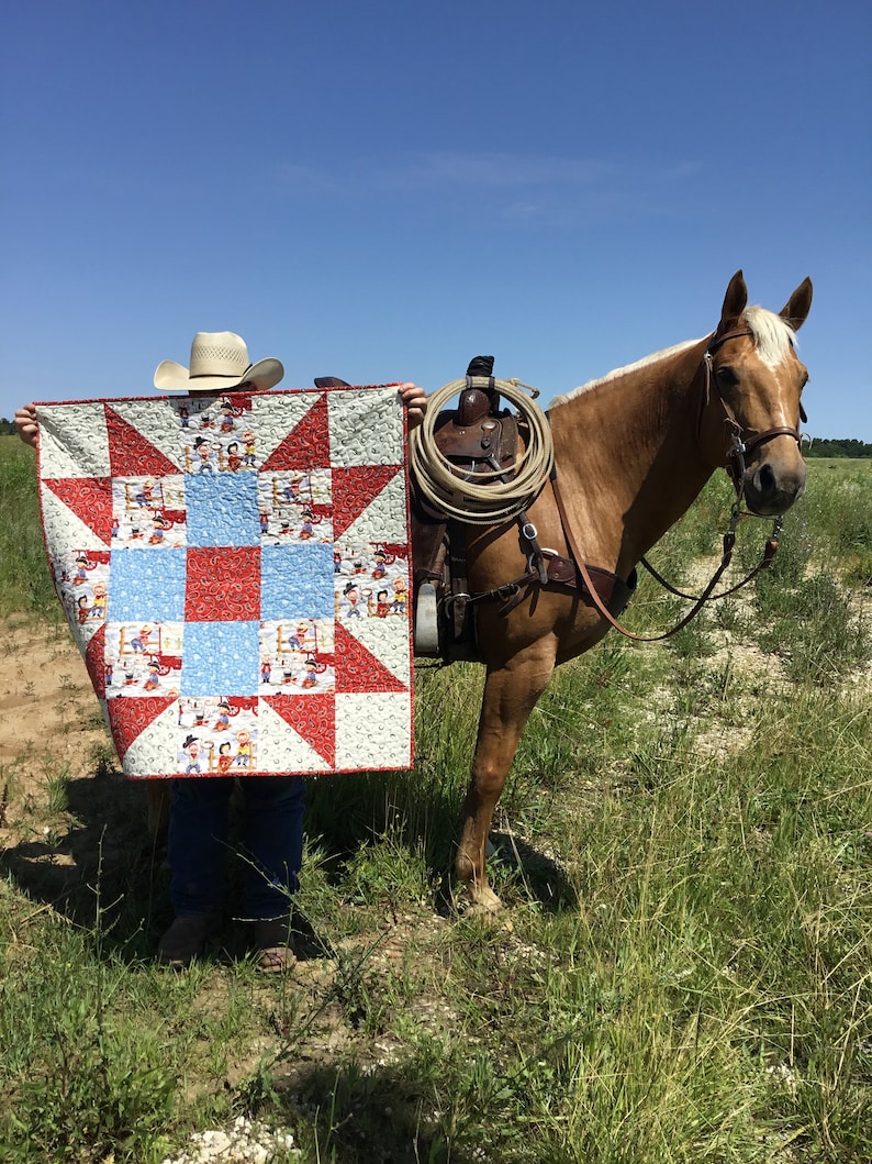 Daddy's Favorite Baby Quilt: A PDF quilt pattern image 1