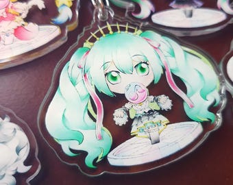 PJSK Hatsune Miku Sekai Gatcha Acrylic Keychains/Charms
