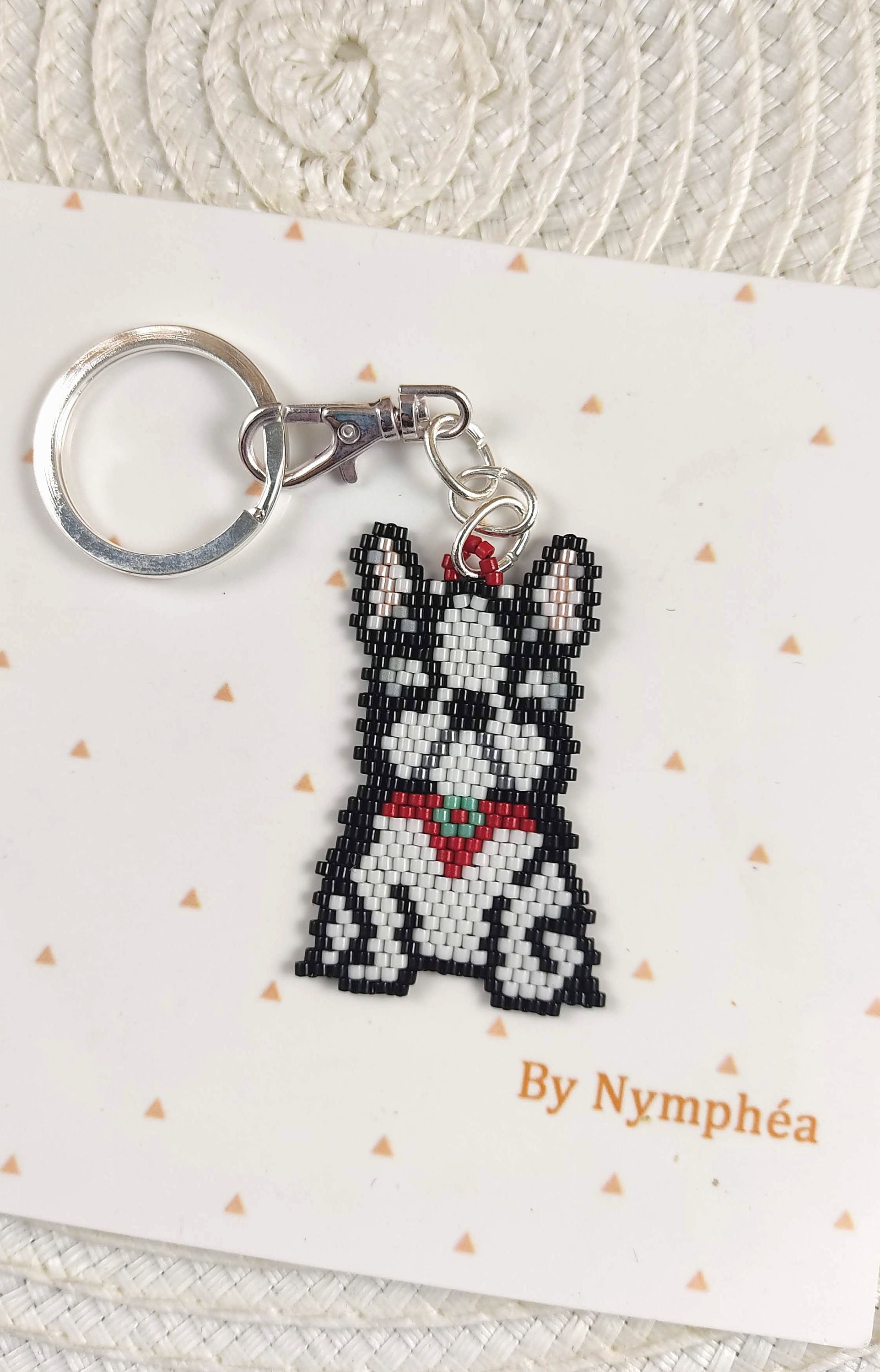 French Bulldog Rhinestone Keychain – Frenchiely