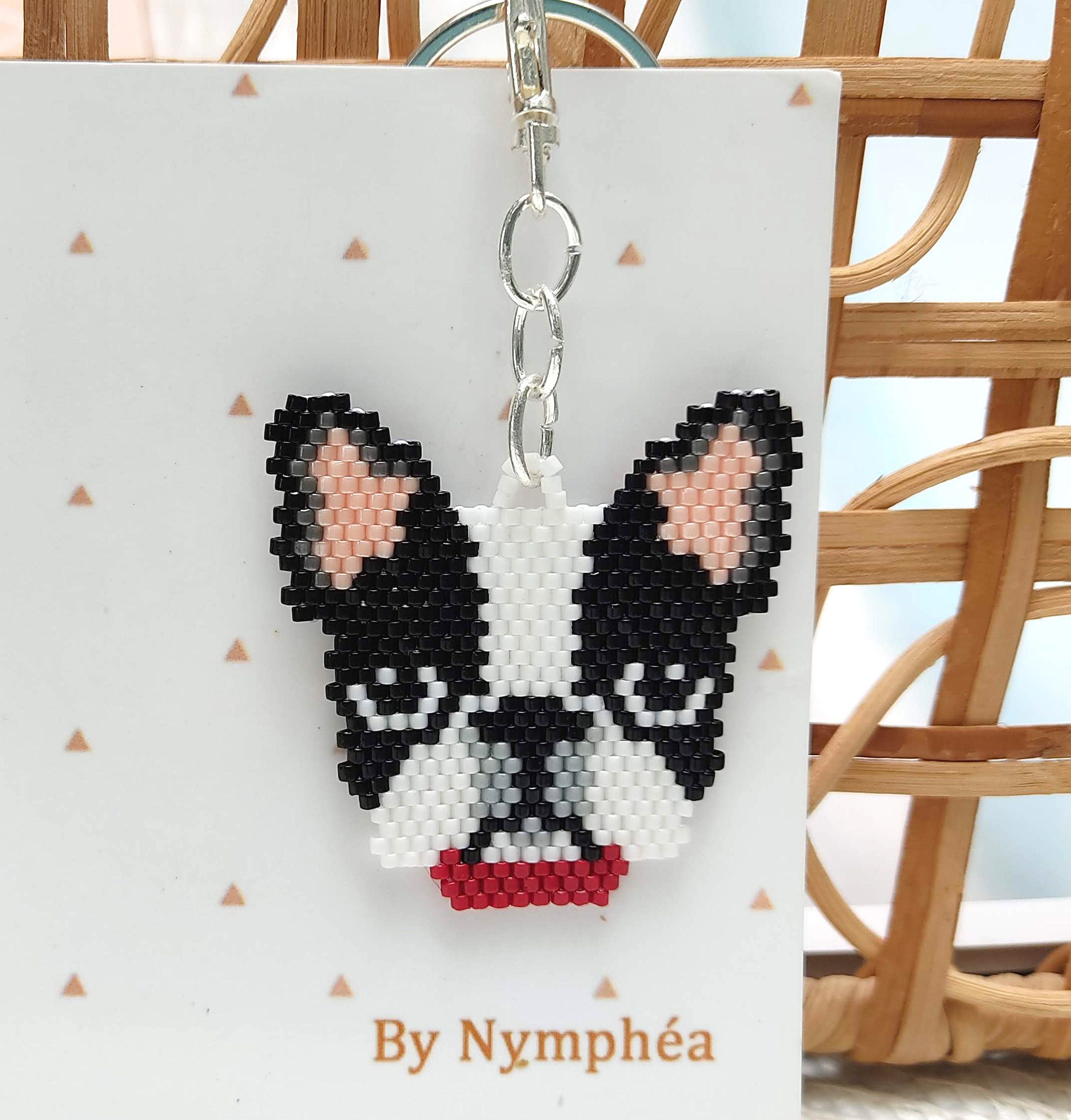 Cute Transparent French Bulldog Keychain – Dogs Me