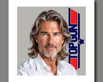 Tom Cruise  - Portrait  - Limited Edition - Signed - Numbered - Print