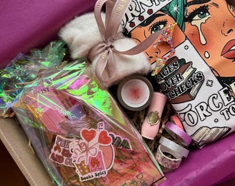 Spicy Romance Blind Date with a Book | BookTok Mystery Box for Book lover | Personalized Birthday gift idea