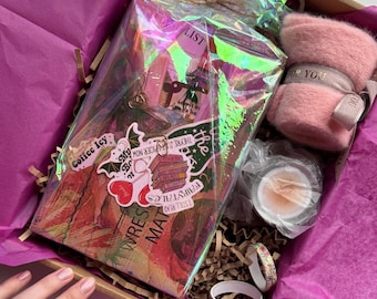 Spicy Romance Book Box 18+ | Blind Date with a Book | Personalized Birthday Gift for Smut Readers
