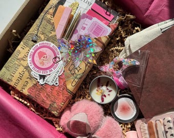 Spicy Romance Book Box | Blind Date with a Book | Mystery BookTok Gift for Smut Readers